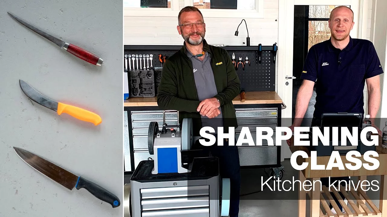 Knife sharpening  How to sharpen your knives - Tormek